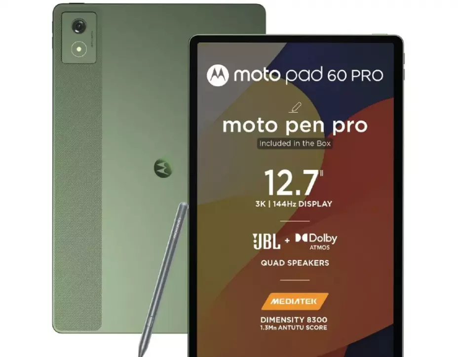 Представлен планшет Moto Pad 60 Pro с мощным процессором и флагманским экраном