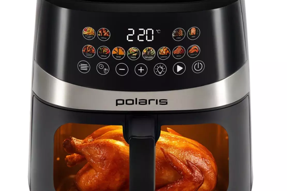 3 место Polaris PAF 8005W — лучший аэрогриль для ежедневного использования